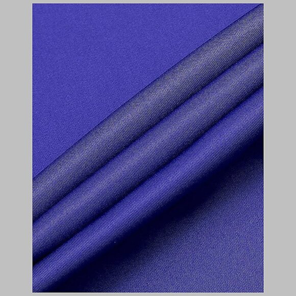 Men's Dress Shirts Long Sleeve Royal Blue - Picture 6 of 8